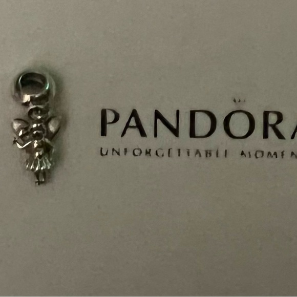 Pandora 14kt gold/silver fairy charm for bracelet - Picture 5 of 6